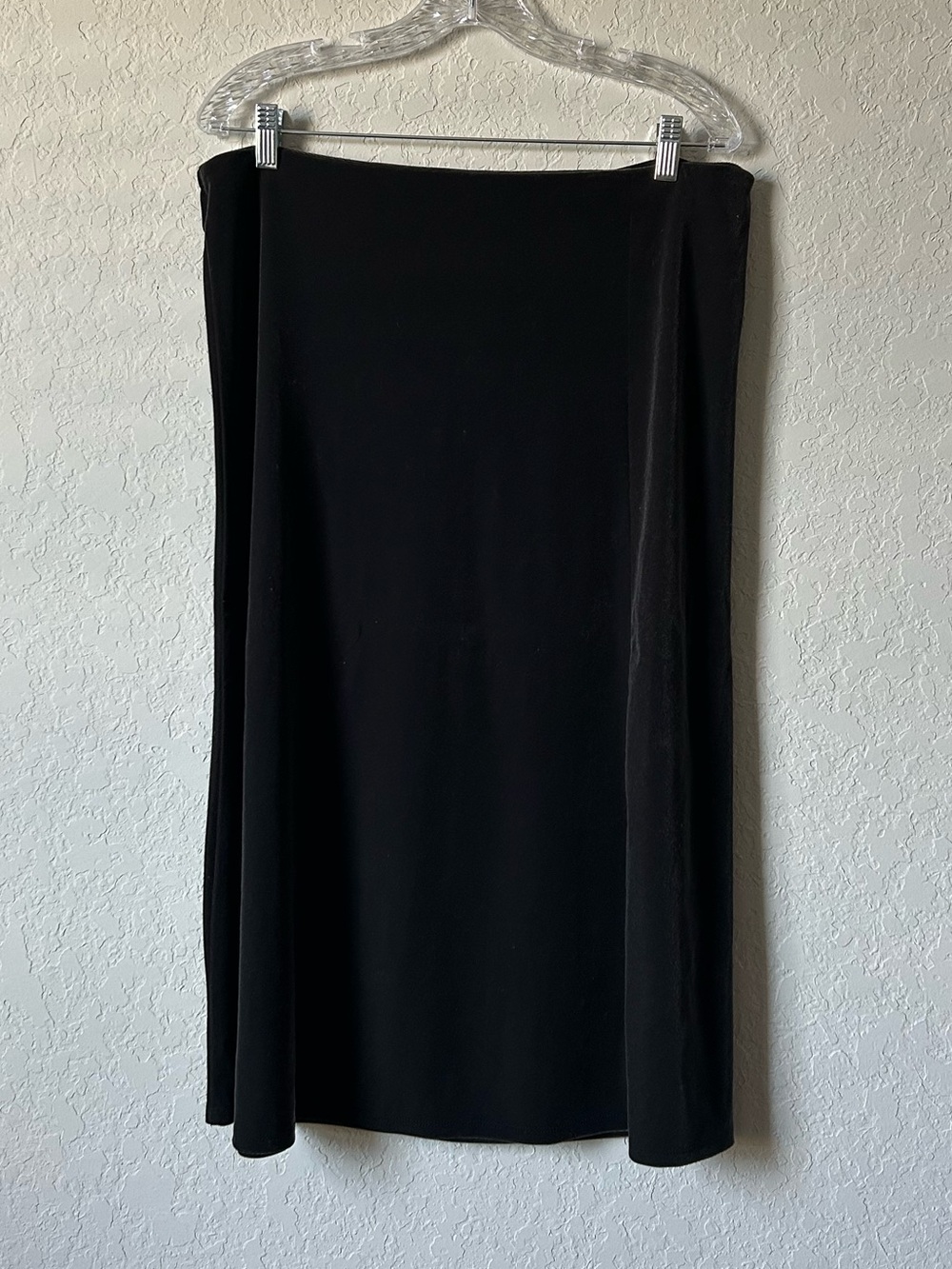 Time And Tru Brown Velvet Midi Skirt